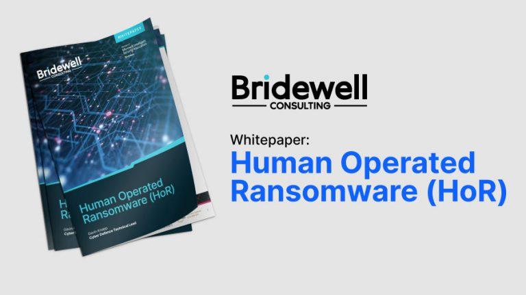 Human Operated Ransomware