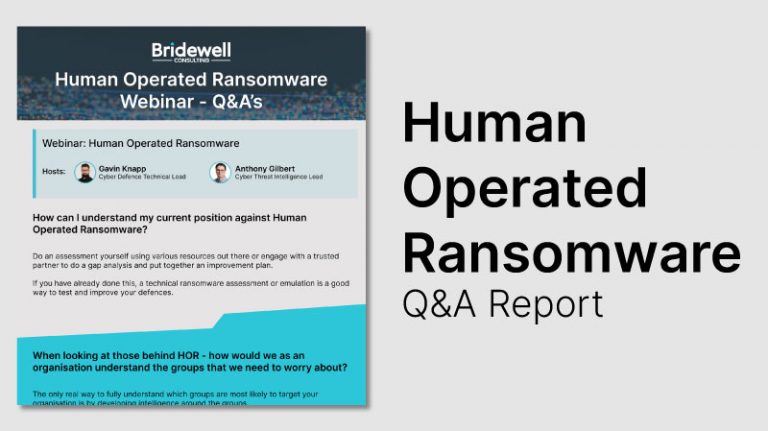 Human-Operated-Ransomware-Report